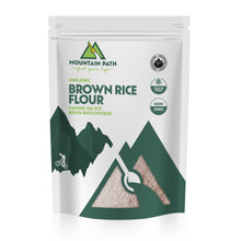 Load image into Gallery viewer, Organic Stone Ground Brown Rice Flour